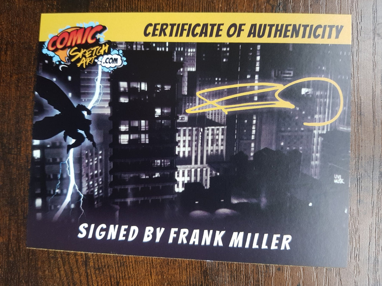 300 #1 25th Anniversary Edition Bill SIENKIEWICZ - Signed by creator Frank Miller