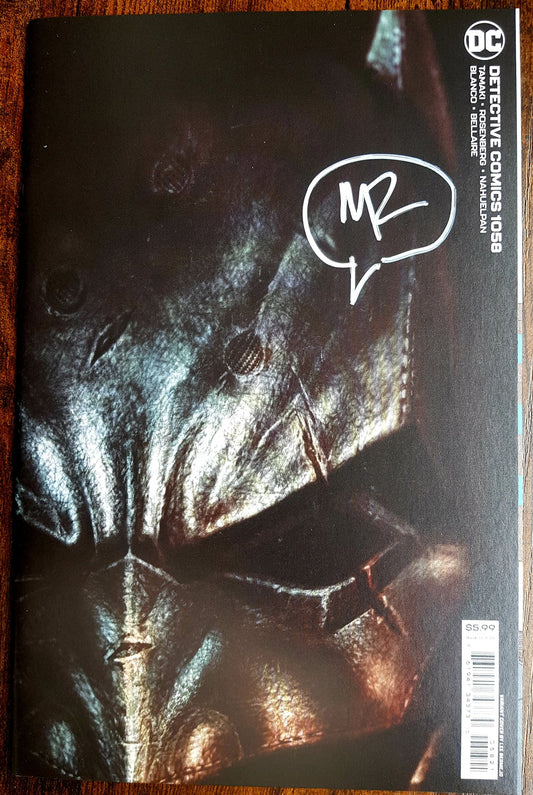 Detective Comics #1058 THE BATMAN MOVIE ! " Lee Bermejo Variant Cover " - Signed by creator Matthew Rosenberg