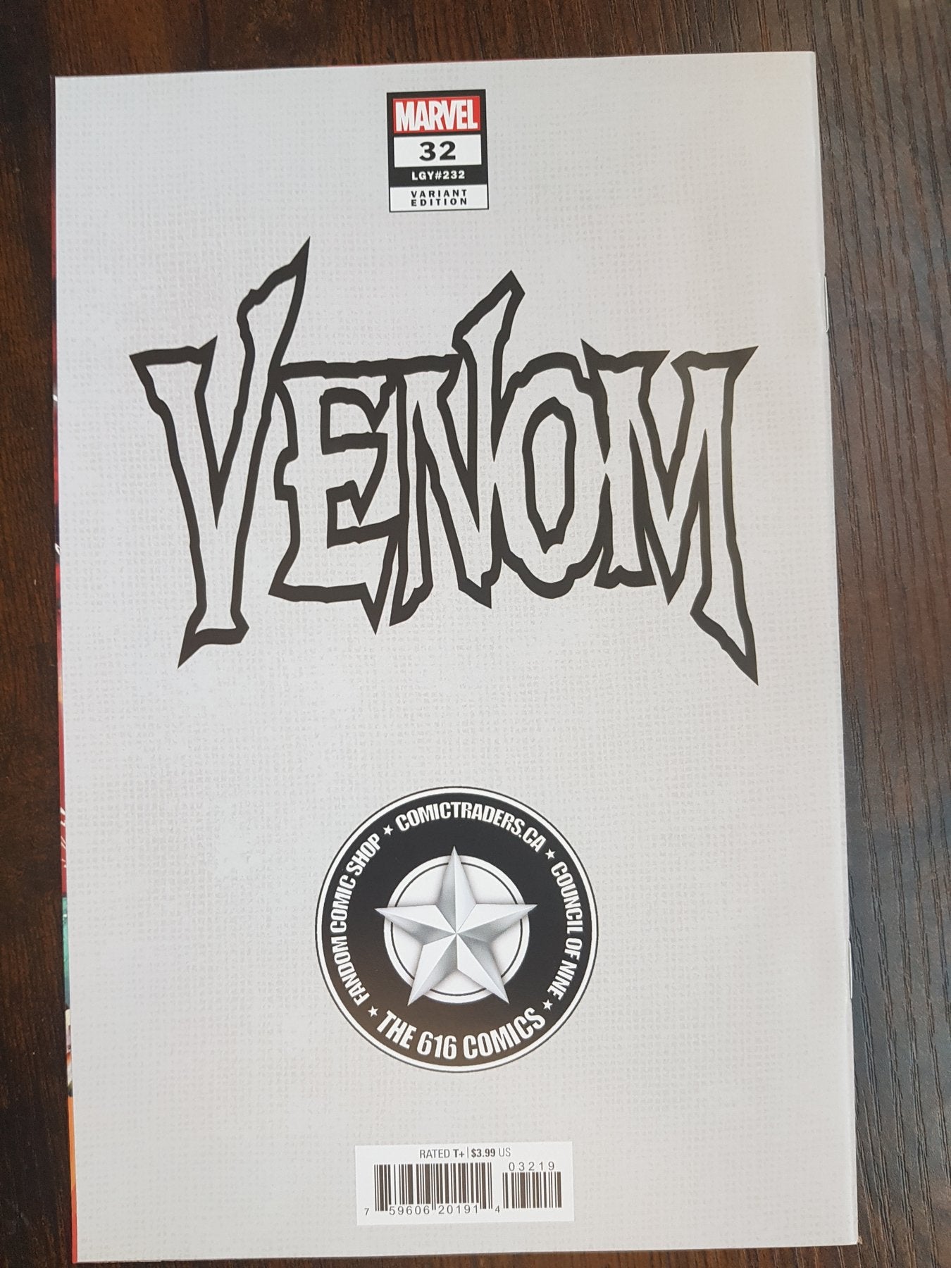Venom #32 - Signed by Nathan Szerdy + COA