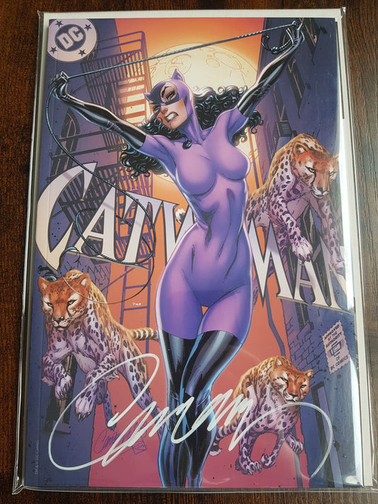 Catwoman #1 "80th Anniversary Exclusive" Signed by J.Scott Campbell