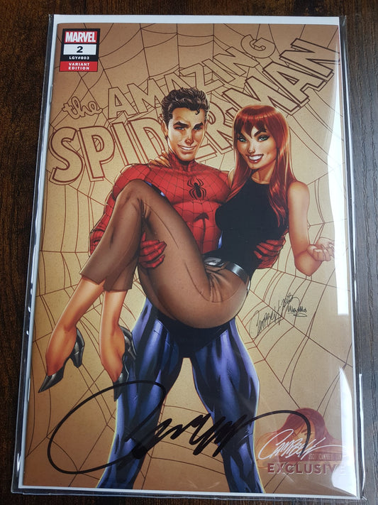 Amazing Spider-Man #2 Signed by J.Scott Campbell