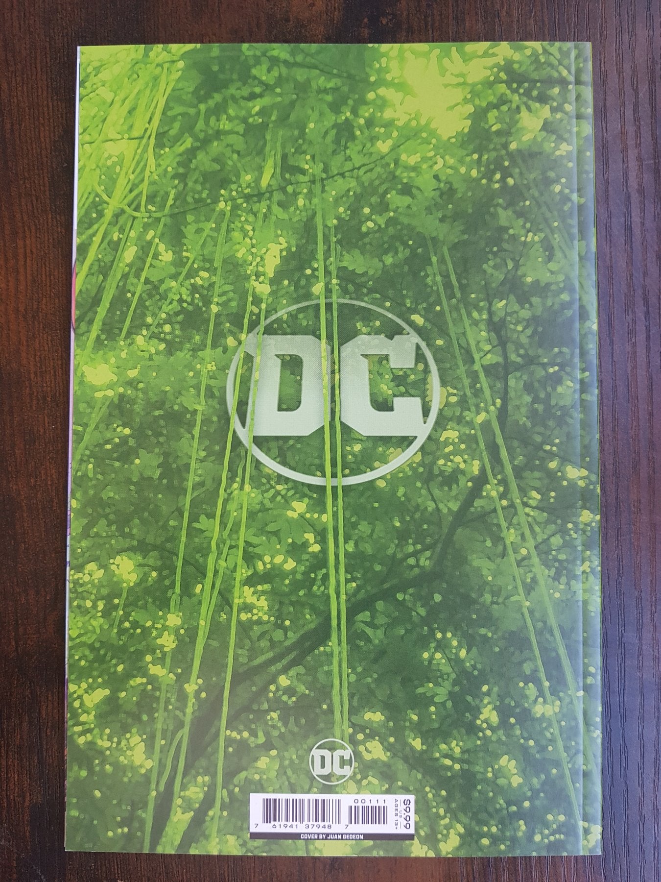 DC'S LEGION OF BLOOM #1 "Juan Gedeon Cover" - Signed by artist Isaac Goodhart - With COA