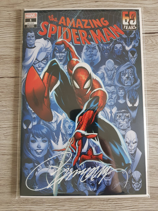 Amazing Spider-Man #1 Signed by J.Scott Campbell !! Limited 3000 Copies