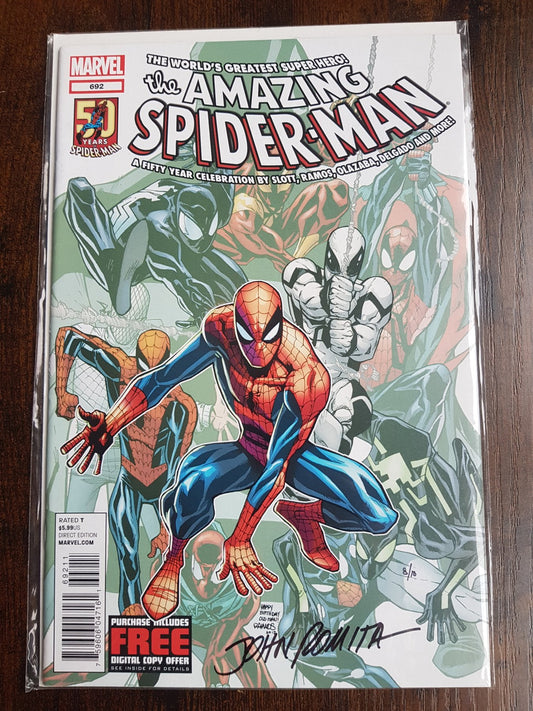 Amazing Spider-Man #692 Signed by John Romita SR Limited at Only 10 Copies