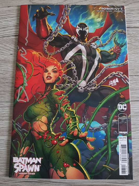 Poison Ivy #7 Batman/Spawn Variant SOLD OUT  Signed by Artist David Nakayama