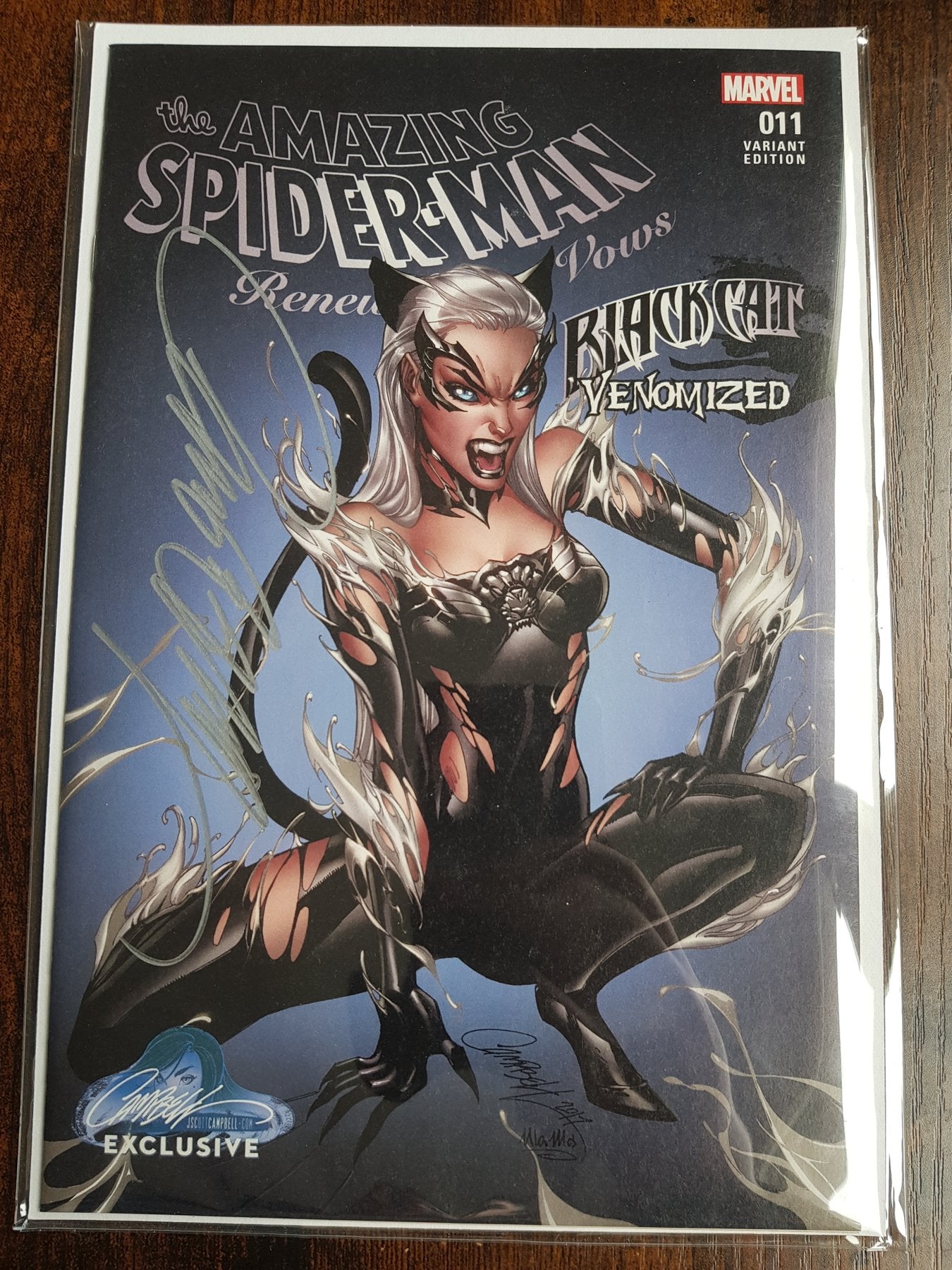 Amazing Spider-Man: Renew Your Vows #11 ( Cover C ) - Signed by J.Scott Campbell ! LONG SOLD OUT !!