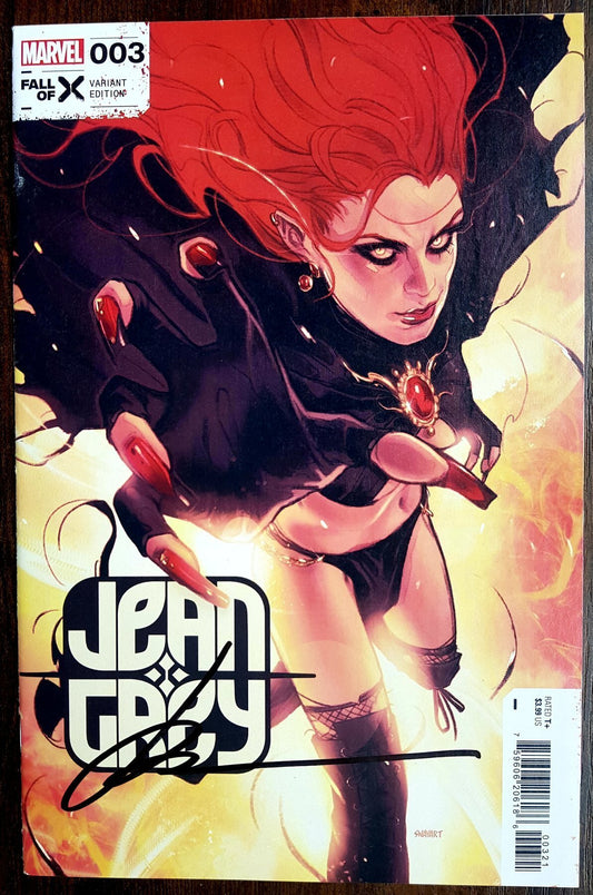 Jean Grey #3- Signed by Joshua "SWAY" Swaby+ COA