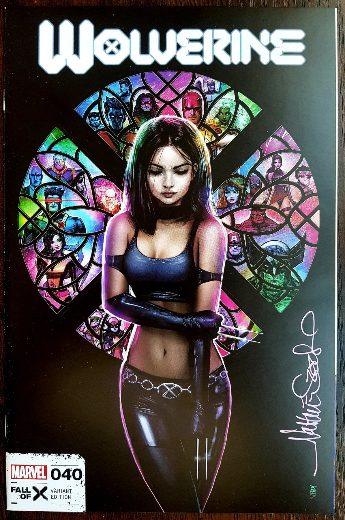 Wolverine #40 - Signed by Nathan Szerdy + COA