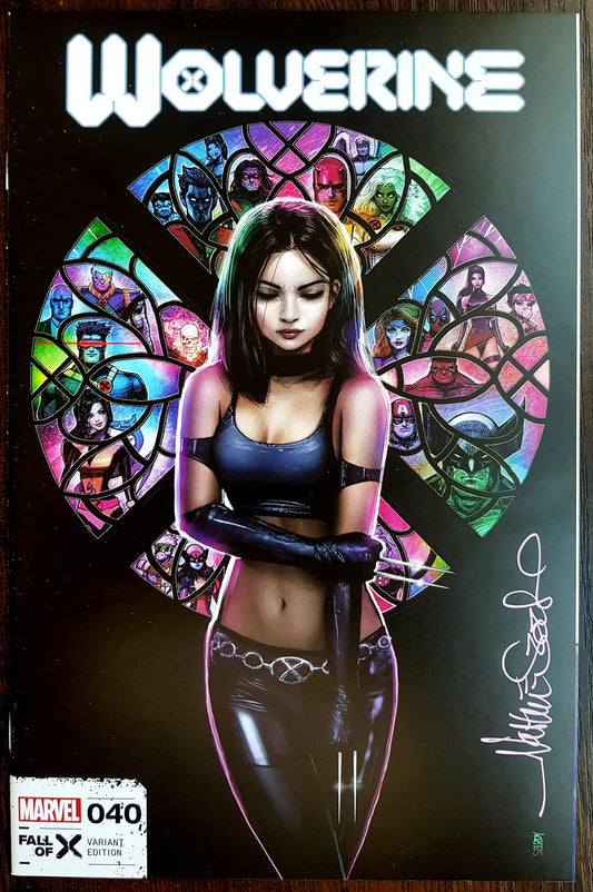 Wolverine #40 - Signed by Nathan Szerdy + COA